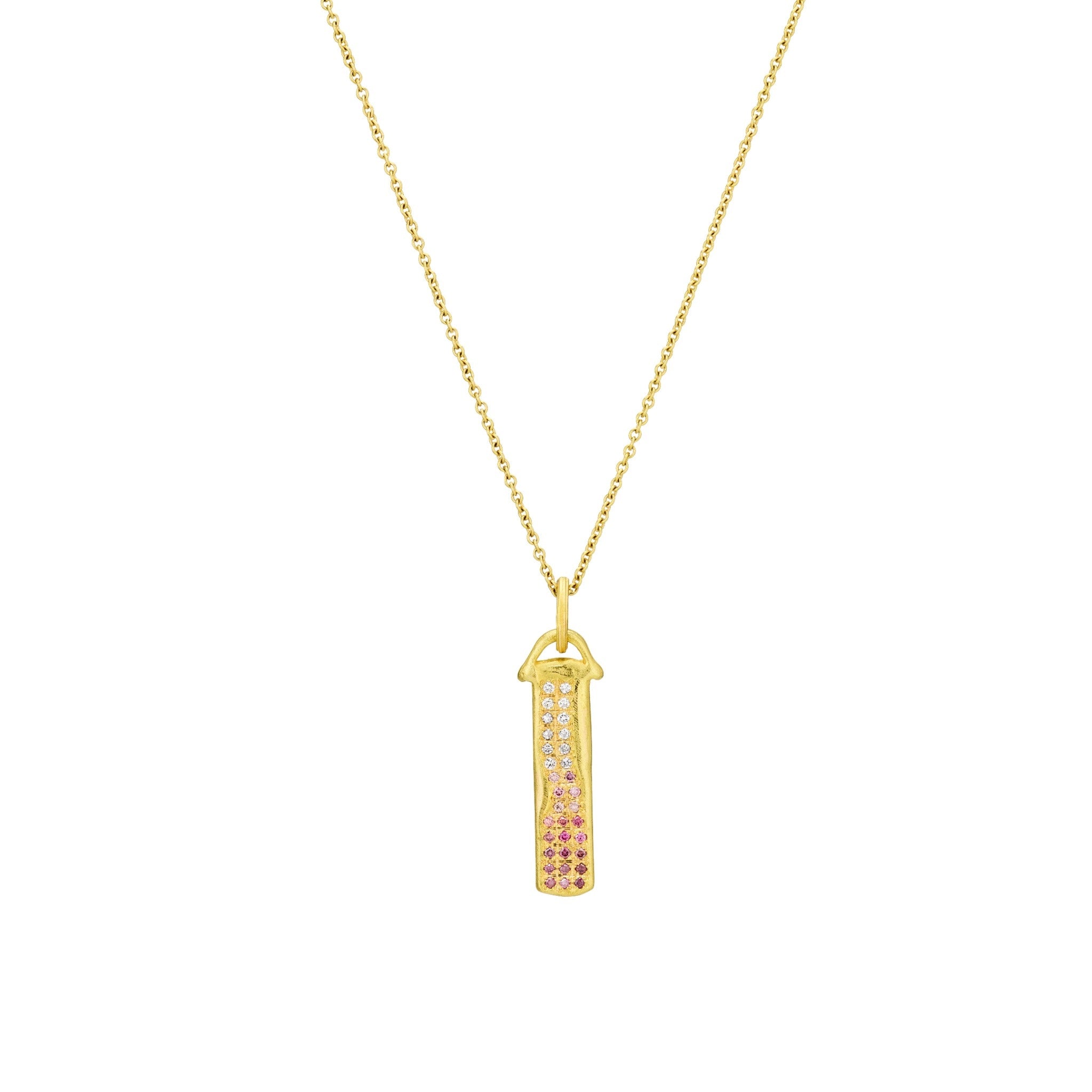 Dawn Glow Necklace Pink Diamonds