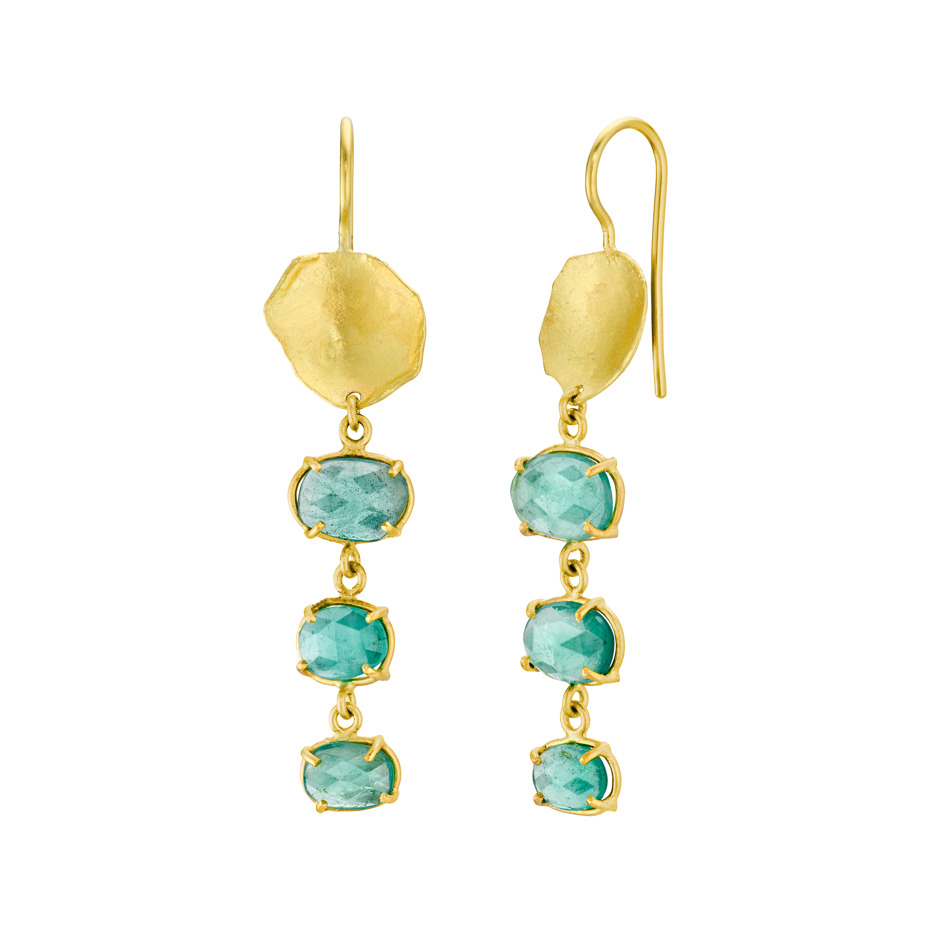 Emerald Bloom Earring