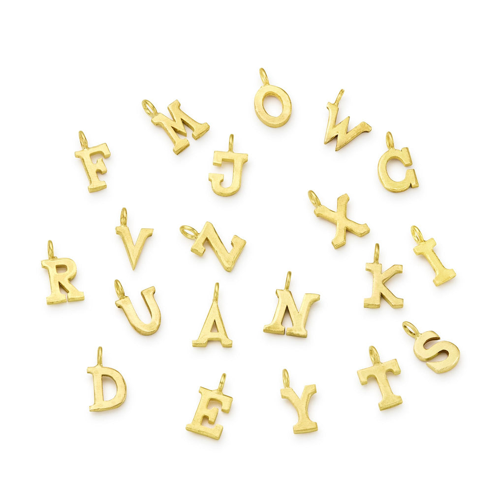 Gold Letters Necklace
