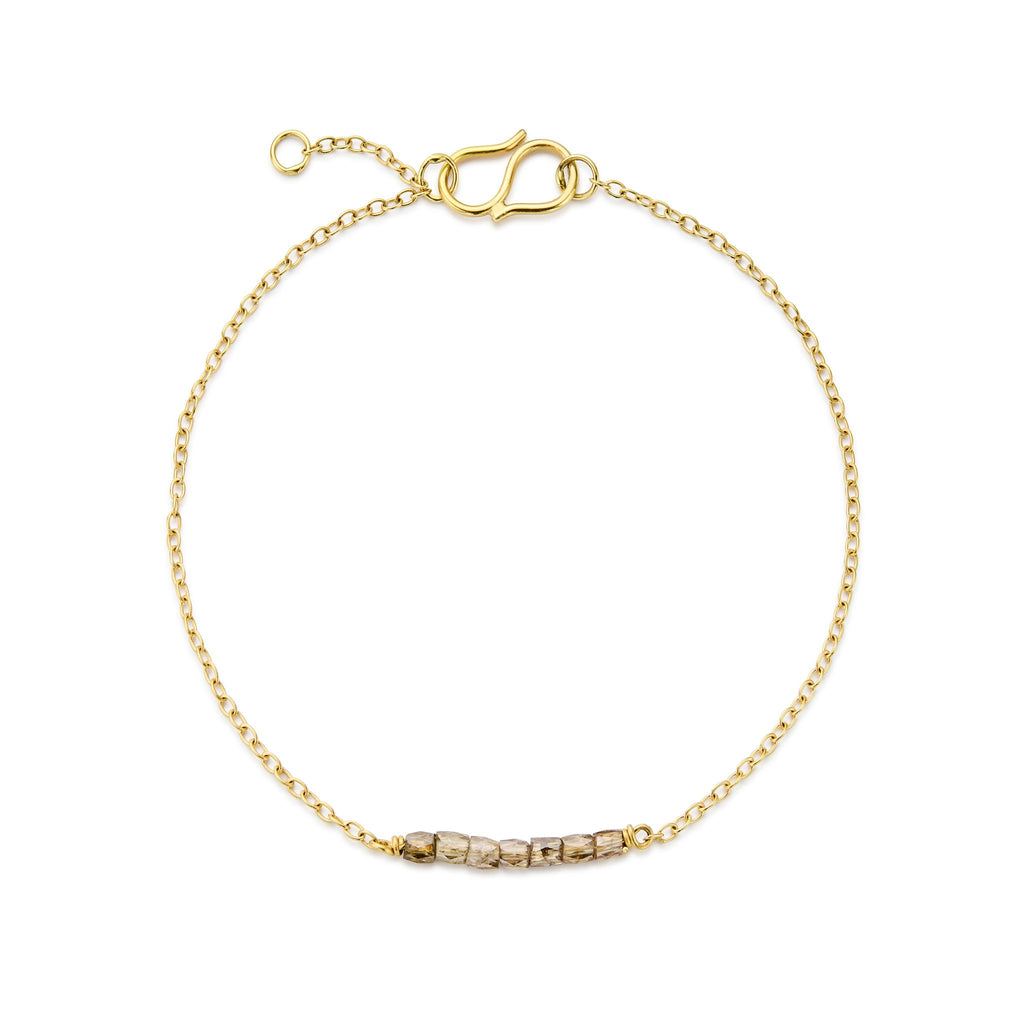Lucy Bracelet Brown Diamonds