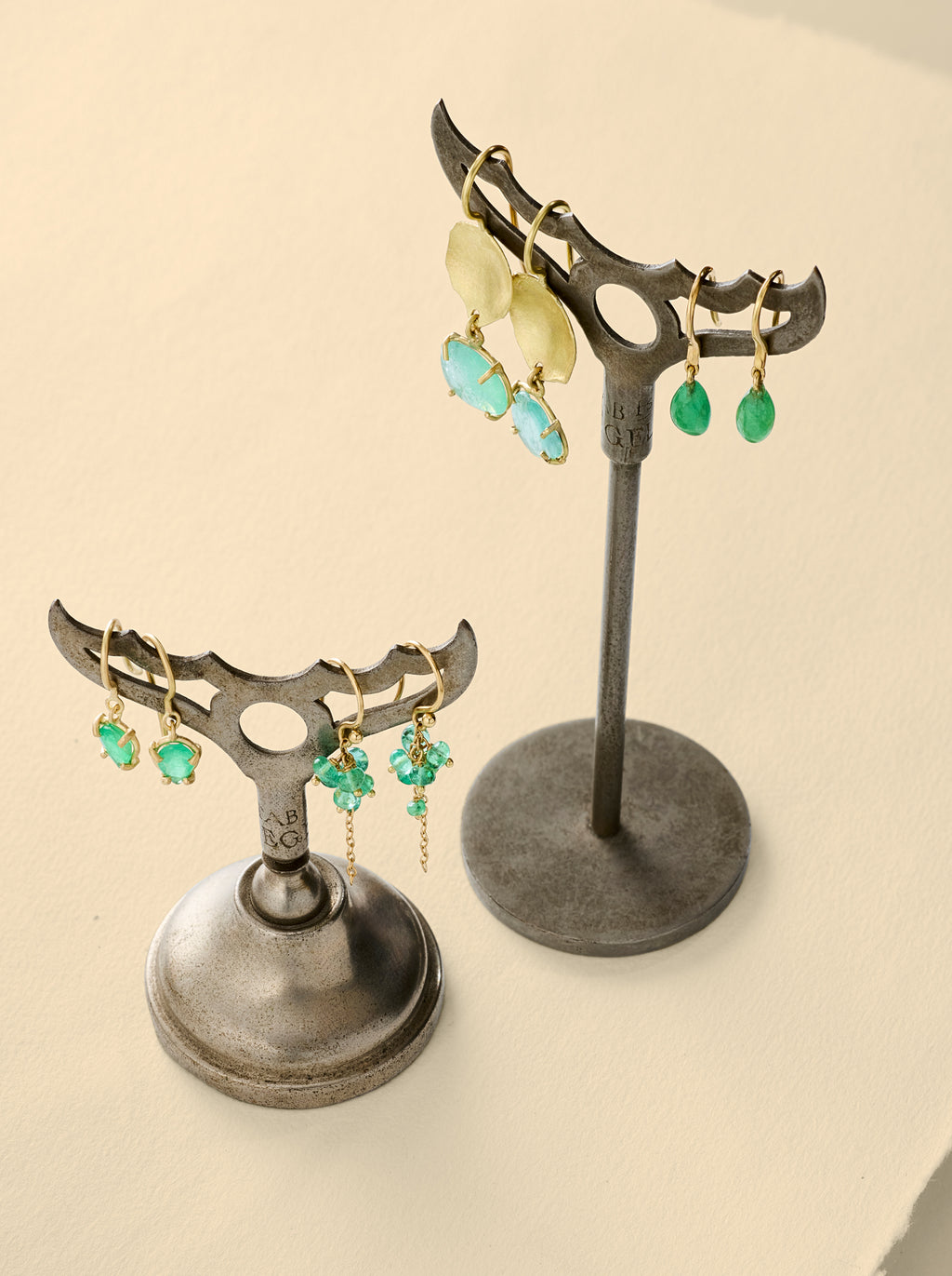 Emerald Drop Earrings