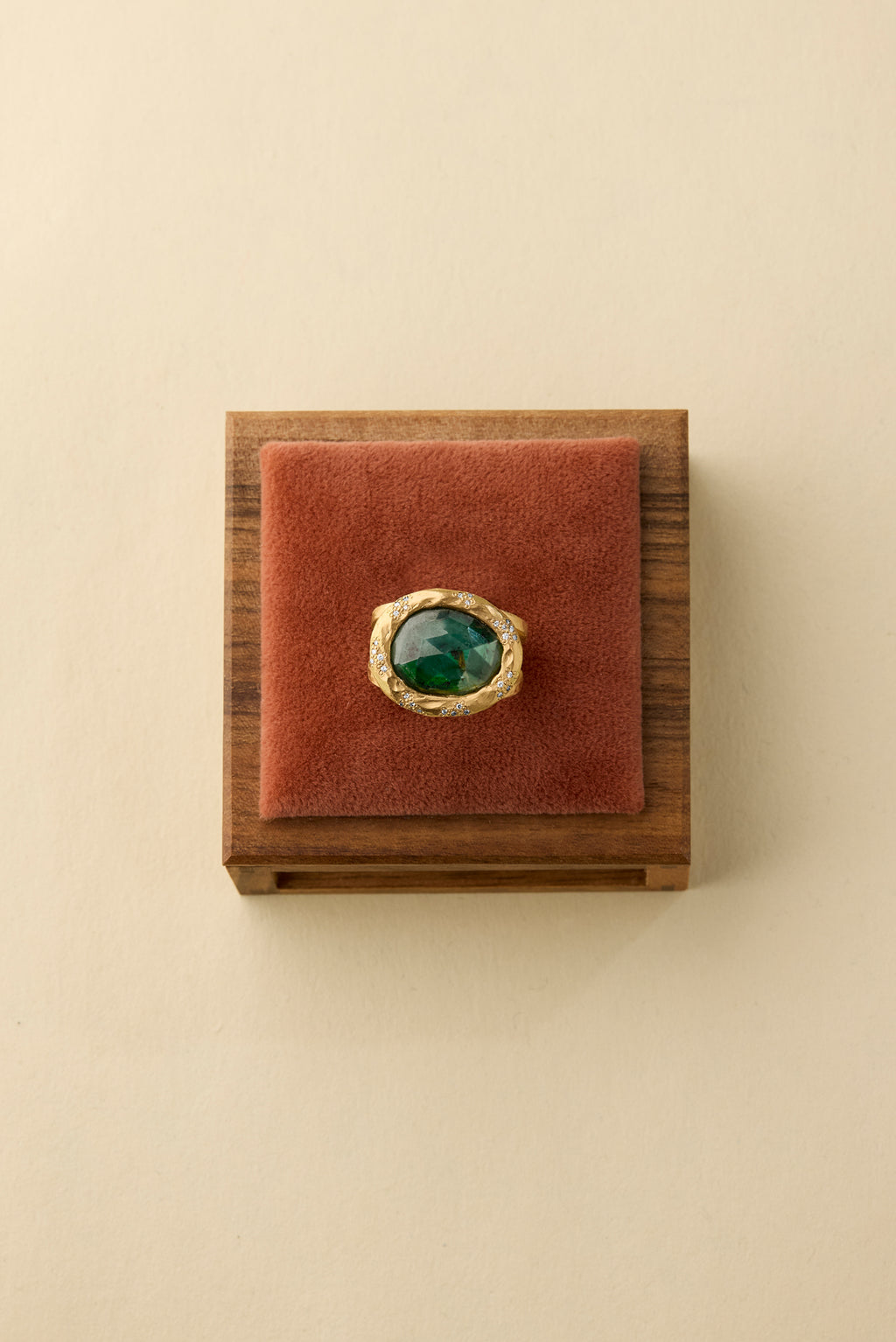 Emerald Bloom Ring