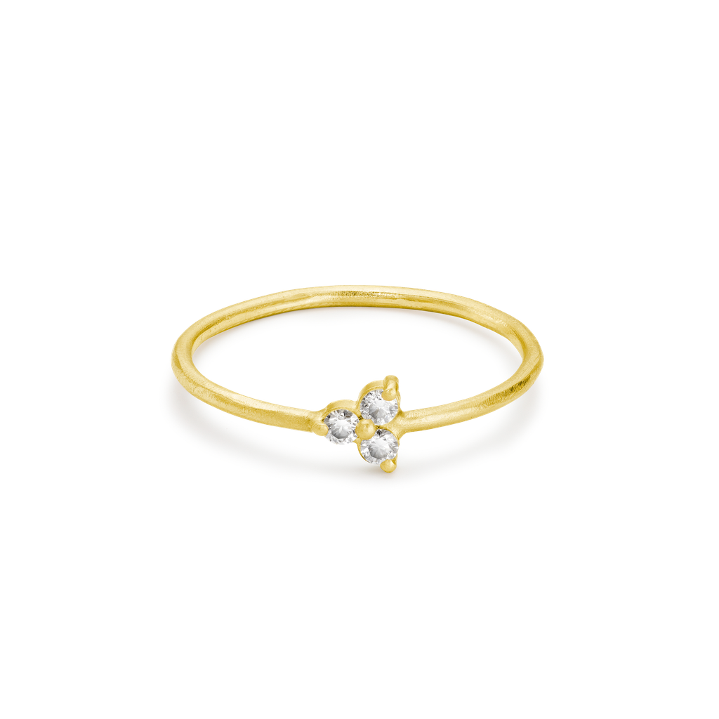 Mini Trio Diamond Ring