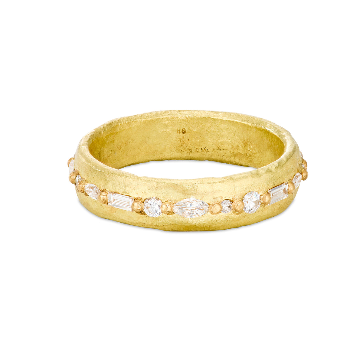 Mixed cut eternity band
