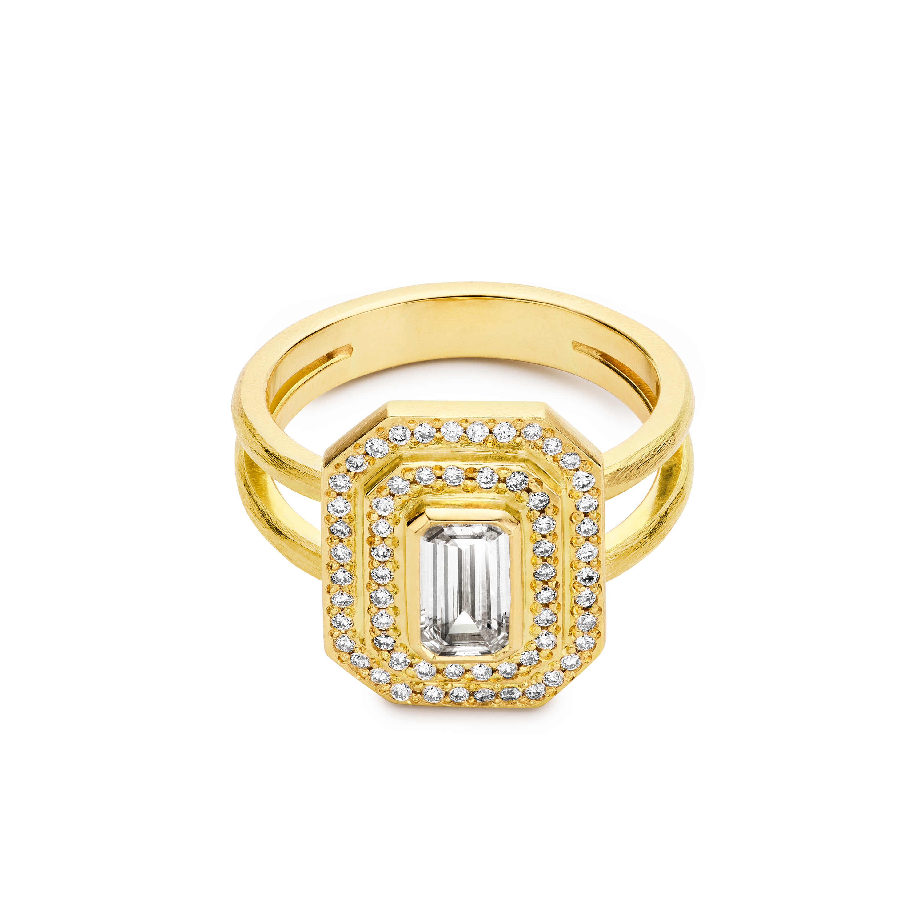 Raw Radiant Ring Square